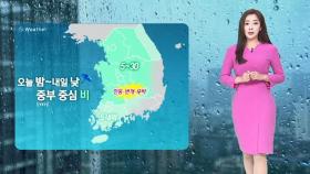 [날씨] 밤사이 중부지방 요란한 비…서울 낮 기온↓