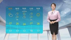 [날씨] '서울 한낮 29도' 주말 초여름 더위…오존 주의