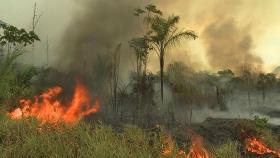[월드리포트] 다시 불타는 '지구의 허파'…비난 직면한 보우소나루