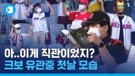 [스포츠머그] '책 읽는 프로직관러'…올해 첫 프로야구 유관중 경기 모습은?