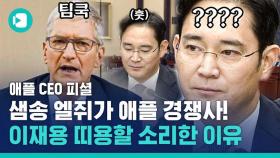 [비디오머그] 팀쿡 애플 CEO '삼성·LG가 애플 경쟁사'…팀쿡이 바짝 쫄은 이유는?