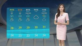 [날씨] 충청·호남, 호우 예비특보…시간당 '50mm↑'