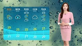 [날씨] 비 내리는 주말…더 강해진 '하이선' 7일 상륙