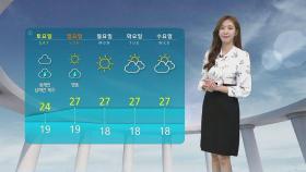 [날씨] 내일 흐린 가운데 선선…서해안 · 호남 소나기