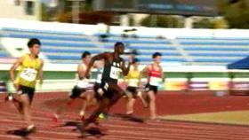 '육상 기대주' 비웨사, 고등부 200m 우승…대회 2관왕