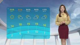 [날씨] 기온 뚝, 곳곳 서리도…'서울 낮 13도' 종일 쌀쌀
