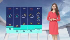 [날씨] 주말 전국 비…서울 낮 25도 '더위 주춤'