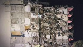 미 마이애미 12층 아파트 와르르…최소 10명 사상
