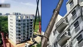 중국 10층 아파트는 어떻게 단 '28시간'만에 완공됐나