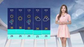 [날씨] '서울 37도' 무더위 계속…전국 대부분 폭염경보
