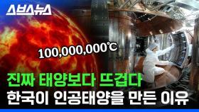 [스브스뉴스] 전 세계에서 한국이 최고? 지구 끝날 때까지 쓸 수 있는 에너지라는 인공태양?? / 스브스뉴스
