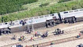 [월드리포트] 건널목 건너다 트럭과 '쾅'…열차 탈선으로 3명 사망