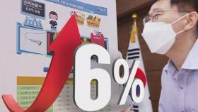 '6%' 물가 상승 현실로…외환위기 이후 처음