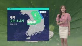 [날씨] 곳곳 소나기 · 동해안 비…아침까지 내륙 안개