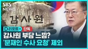 [단독] 文 수사요청 제외 수순…중간발표도 안갯속 (D리포트)