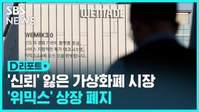 [D리포트] '상폐'에 '정지'도…가상화폐 시장 '흔들'