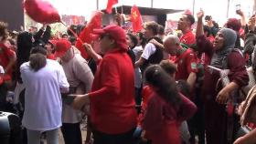 [영상] 세계 2위 벨기에 격파…모로코는 축제 분위기