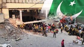 이슬람 사원에서 경찰 노린 '자폭 테러'…240여 명 사상