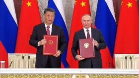 시진핑-푸틴 '밀착' 과시…우크라 해법 본격 공동 대응