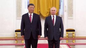 시진핑 · 푸틴 , '우크라 해법' 공조…