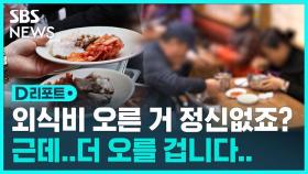 [D리포트] 음식점 식자재 가격 1년새 17.6% 급등