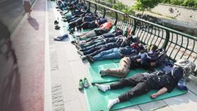 민주노총 간부들 