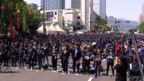 경찰, '1박 2일 집회' 민주노총 건설노조 압수수색