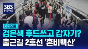 [D리포트] 출근길 지하철 사람들 '혼비백산'…30대 남성 입건