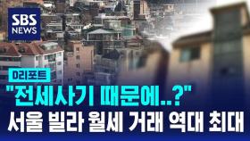 [D리포트] 이제 빌라는 월세?…올 서울 빌라 월세 거래 역대 최대