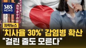 [자막뉴스] 일본서 '치사율 30%' 감염병 확산…