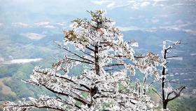 40cm 눈 내린 설악산…5월에 대설특보