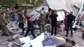 이스탄불 3층 아파트 붕괴…1명 사망·8명 부상
