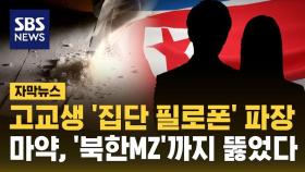 북한서 고교생 '집단 필로폰' 파장…마약, '북MZ'까지 뚫었나 [자막뉴스]