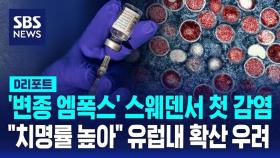 [AI D리포트] '변종 엠폭스' 스웨덴서 첫 감염…