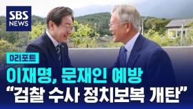 [D리포트] 이재명, 문재인 예방…