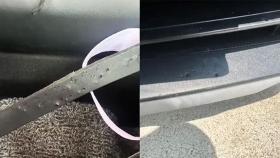 하루아침에 엉망 된 자동차…CCTV 확인한 차주 '깜짝'