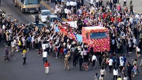 카퍼레이드 · 대대적 선전…'축구 우승' 띄우는 북한 속내