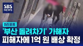 [AI D리포트] '부산 돌려차기' 가해자, 피해자에게 1억 원 배상 확정