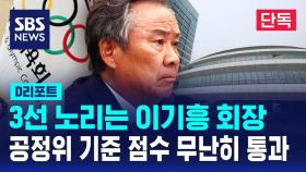 [단독] 이기흥 회장, 공정위 기준 점수 무난히 통과 (D리포트)