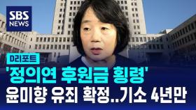 [D리포트] '정의연 후원금 횡령' 윤미향 유죄 확정…기소 4년 만