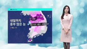 '강한 눈발' 내일 아침까지 고비…경기 남부 최고 25cm ↑