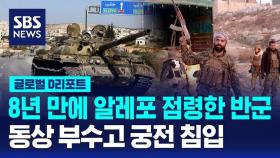 [글로벌D리포트] 반군 8년 만에 알레포 점령…동상 부수고 궁전 침입