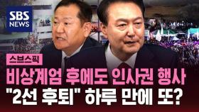 [스브스픽] 비상 계엄 선포한 대통령, 연이은 인사권 행사 논란