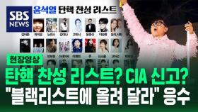 [영상] '윤석열 탄핵 찬성 리스트'에 'CIA 신고'까지, 탄핵 지지 연예인들 불똥…이승환 