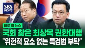 [바로이뉴스] 국회 찾은 최상목 권한대행 