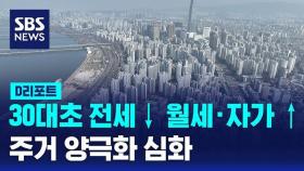 [D리포트] 30대 초 전세 줄고 월세·자가 늘어...'주거 양극화'
