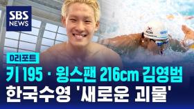 [D리포트] '신장 195cm·윙스팬 216cm' 한국 수영의 18살 '새로운 괴물' 김영범…대표선발전 압도적 괴력 과시