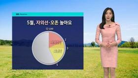 [날씨] 낮 시간대 자외선·오존 주의…15일 전국 비 소식
