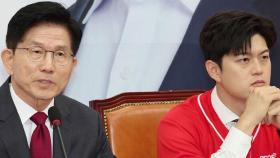 김용태, '윤 탈당' 요구…김, 기존 입장만 반복