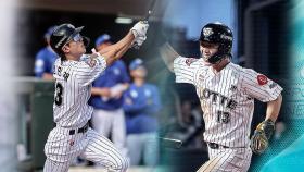 전민재 쐐기 3점 홈런…롯데 공동 2위 도약